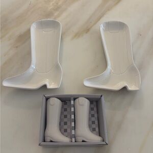 Dolly Parton Ceramic Boot Kitchen Set 🤍